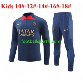 Paris Saint-Germain Enfant Ensemble Sweat d'entrainement 2023-2024